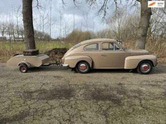volvo volvo p544-11134 d met kampeer bagagewagen — volvo — marktplaats