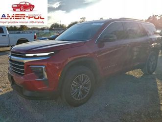 chevrolet traverse lt 2025 2.5 benzyna 310km