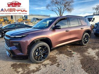 chevrolet traverse rs 2024 2.5 benzyna 310km