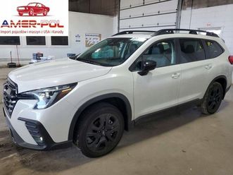 subaru ascent onyx edition 2025 2.4l 2.4 benzyna 260km
