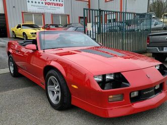 chevrolet camaro cabriolet iroc z 5.0l tpi bvm5
