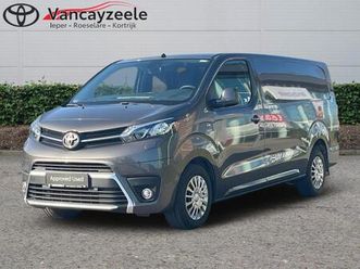 toyota proace comfort sc luxepack cargopack cam gps sens v a