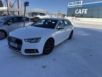 audi a4 avant business sport comfort s line edition 2,0 tfsi 140 kw s tronic - vetokoukku, kahdet aluvanteet, urheiluistuimet, urheilullinen alusta, näyttävä s-