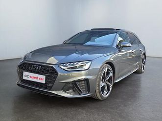 audi a4 s-line int/ext*boite auto*gps*toit pano*caméra*carplay*virtual cockpit*driveselect