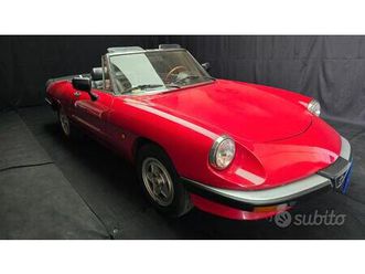 alfa romeo spider 2.0 cc asi con c.r.s