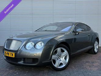 bentley continental gt - 6.0 w12 uniek nederlandse auto 110123 km gereden perfecte staat vol opties