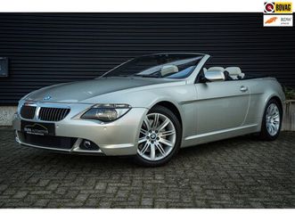 bmw 6-serie cabrio - 650i high executive individual smg | btw-auto | youngtimer | full option |