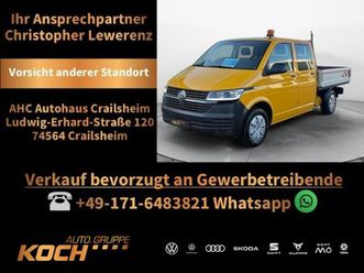 t6.1 pritsche t6.1 fahrgestell doppelkabine 2,0 l 110 kw tdi scr bluemotion technology