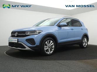 volkswagen t-cross t-cross 1.0tsi life 115pk *automaat*camera*pdc a*blth*cruise*pdc*digital dashboard*... | van mossel automotive group