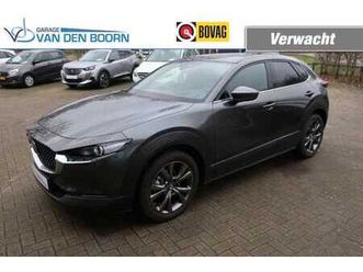 mazda cx-30 - 2.0 e-skyactiv-x m hybrid, dode hoek monitor, head up display, etc