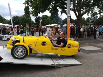 lomax 2cv three wheeler replika top citroen kein morgan /triking