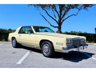 used 1985 cadillac eldorado base 2dr coupe