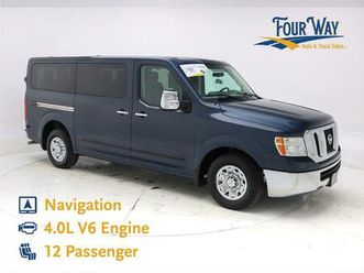used 2018 nissan nv passenger nv3500 hd s v6