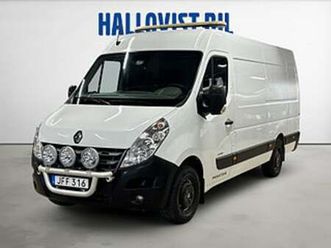 renault master 3.5 t 2.3 150hk l3h2 rwd kamera värmare moms blixtljus