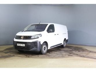 2024 vauxhall vivaro 2.0td xl prime panel