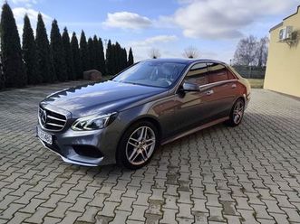 mercedes-benz w212 e 550 v8 piękny strzegowa • olx.pl