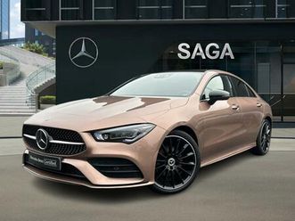 mercedes cla 180 d coupé amg pack night pano