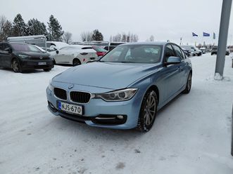 bmw 316 twinpower turbo a f30 sedan business automatic sport ** juuri tullut / webasto / sporttipenkit / koukku **