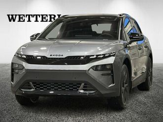 skoda elroq 85x 4x4 rs - matrix led-ajovalot / akun esilämmitys / vetokoukku / korko alk. 1.99 % + kulut**