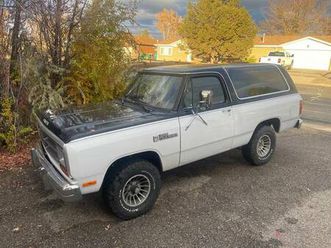 1986 dodge ramcharger