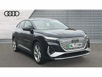 audi q4 sportback e-tron s line 40