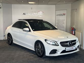 220d 194ch amg line 9g-tronic toit ouvrant burmester caméra 360 sièges chauffants