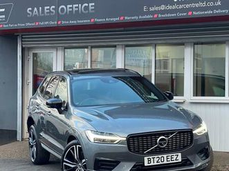 2020 volvo xc60 2.0 b5 mhev r-design pro suv 5dr diesel hybrid auto awd euro 6 (start/stop) (235 p suv d...