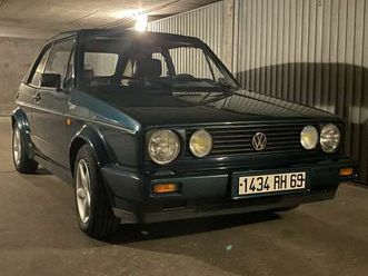 volkswagen golf cabriolet golf cabriolet 1.8i classic
