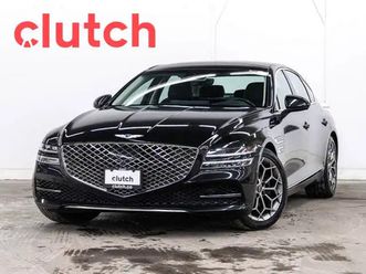 2023 genesis g80 2.5t advanced w/ apple carplay & android auto,