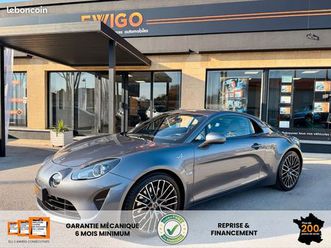 alpine a110 1.8 t 300ch gt bva - echappement akrapovic alpine- jantes diamantees noires - carplay - camera recul
