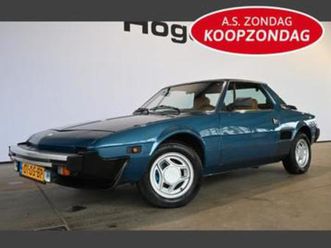 fiat x 1/9 sport 1500 leder lichtmetaal nieuwe apk! inruil m — oldtimers — marktplaats