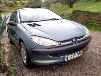 peugeot 206 1.1 5p 5l dezembro/99