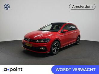 volkswagen polo 1.0 tsi highline r-line 95 pk | navigatie | panoramadak | parkeersensoren | led koplampen | stoelverwarming | r-line |