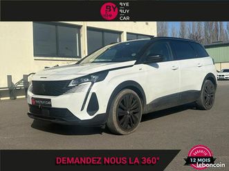 peugeot 5008 2.0 bluehdi - 180 - bv eat8 gt