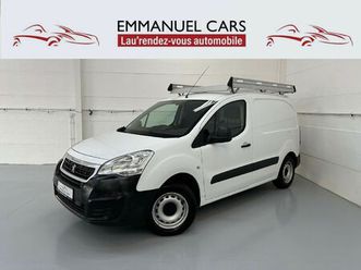 peugeot partner 1.6 bluehdi porte échelle+air-co+capeurs parking