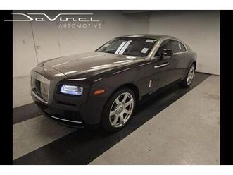 used 2014 rolls-royce wraith coupe 2d