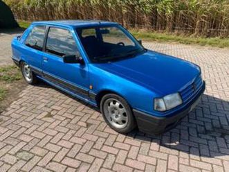 peugeot 309 gti 1.9 16v miami blue 160 pk met nap mi16 — peugeot — marktplaats