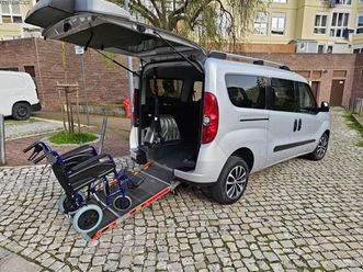 fiat doblo 1.3 multijet com rampa para cadeira rodas / mobilidade reduzida julho/15