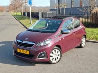 peugeot 108 1.0 style bj 2018 vol extra's 5 drs open dak ! — peugeot — marktplaats