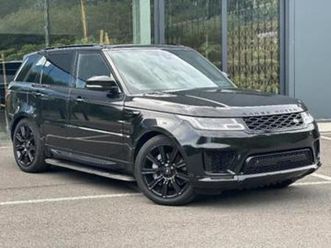 ② range rover sport 3.0 hse stealth/édition noire/7 places — land rover — 2ememain
