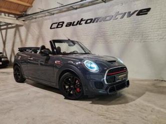 ② mini cooper jcw cabriolet avec garantie — mini — 2ememain