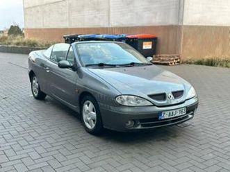 ② renault megane 1.6i16v essence cabriolet — renault — 2ememain