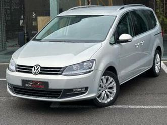 ② volkswagen sharan 2.0 tdi/automatique/climatisation/navi — volkswagen — 2ememain