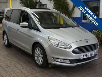 ford galaxy 2.0t ecoboost titanium x mpv 5dr petrol auto euro 6 (start/stop) (240 ps)