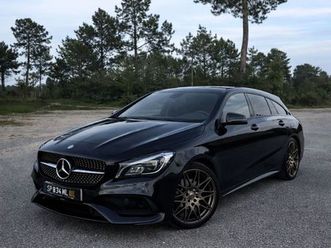 mercedes-benz cla 180 d shooting brake amg line