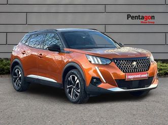 used peugeot 2008 suv 2021 1.2 puretech gt suv 5dr petrol manual euro 6 (s/s) (130 ps)