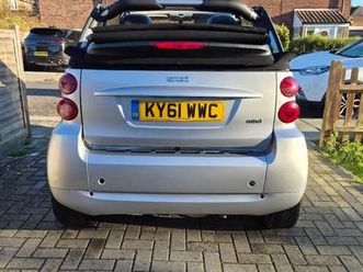 smart, fortwo cabrio, convertible, 2011, semi-auto, 999 (cc), 2 doors