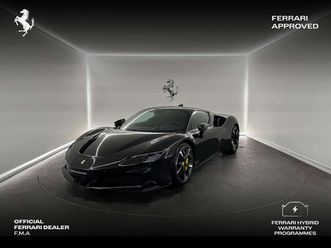 ferrari sf90 stradale nero daytona / ferrari approved warranty