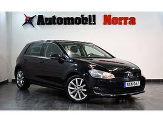 volkswagen golf 5-dörrar 1.4 tsi bmt gt alcantara/ adaptiv/carplay