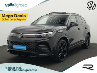 volkswagen tiguan - 1.5 ehybrid 204 pk dsg r-line edition | r-line | panoramadak | stoel-/stuurverwarming | st